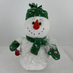 Magic Power Co. Dancing Singing Snowman Plush Toy Christmas Deck the Halls 11"